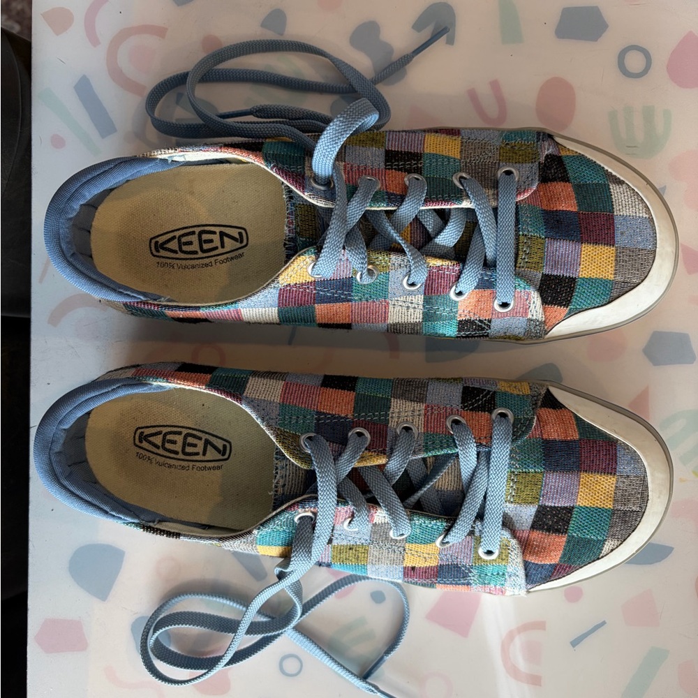 Keen Multicolor Checkered Sneakers